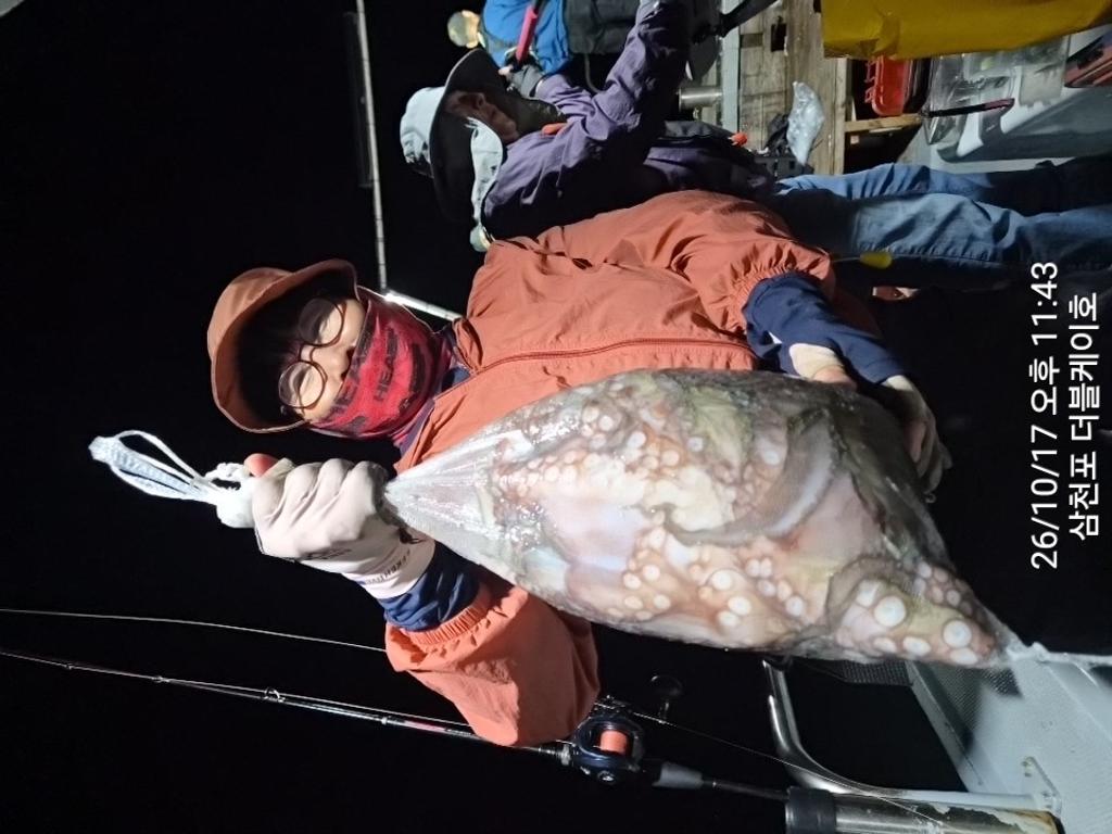 낚시뚜,돌문어,쭈꾸미,삼천포 팔포항,삼천포 더블케이호,낚시뚜50