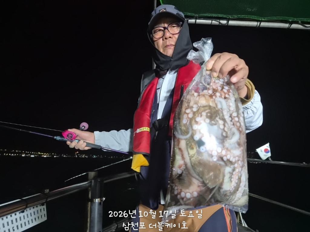 낚시뚜,돌문어,쭈꾸미,삼천포 팔포항,삼천포 더블케이호,낚시뚜42