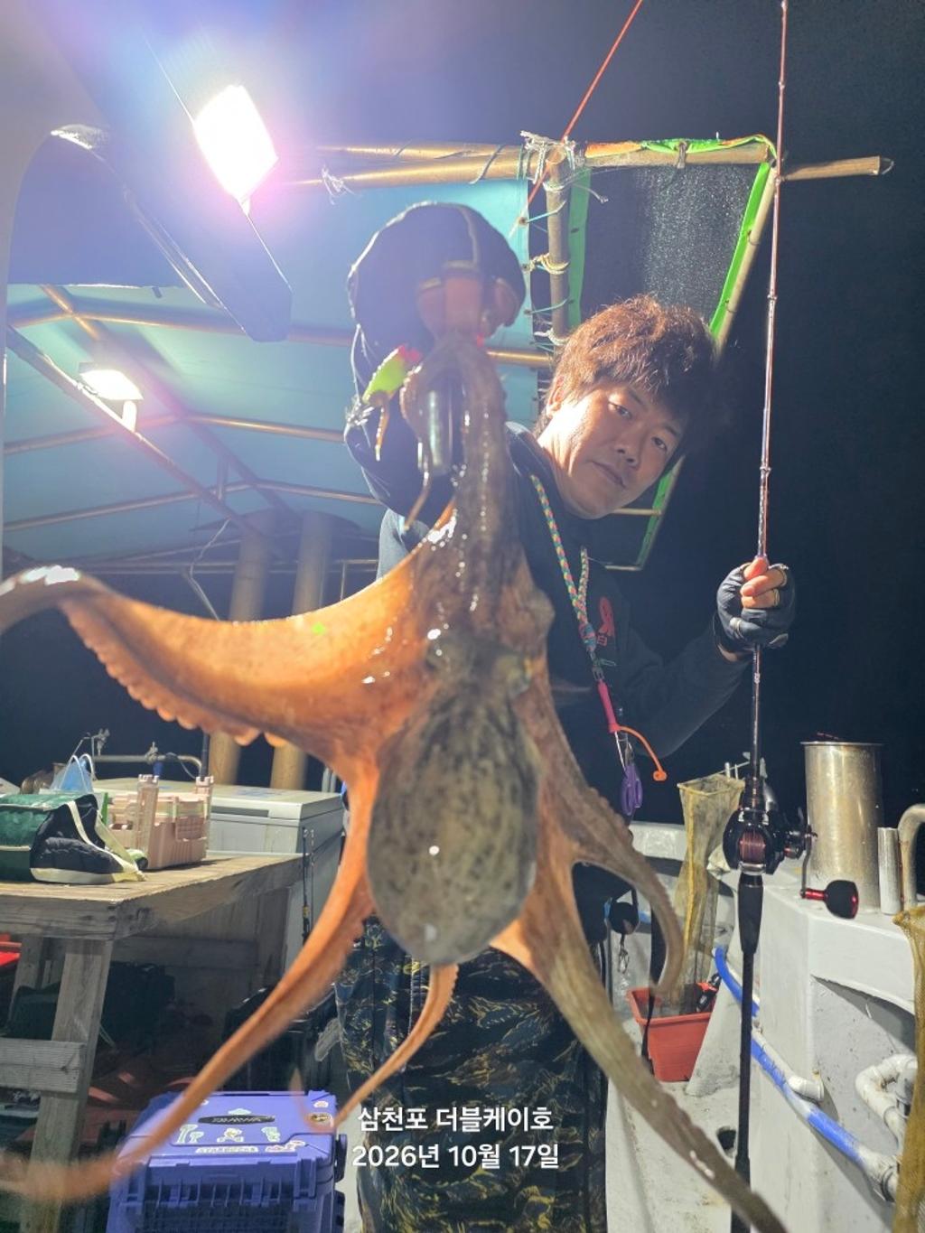 낚시뚜,돌문어,쭈꾸미,삼천포 팔포항,삼천포 더블케이호,낚시뚜22