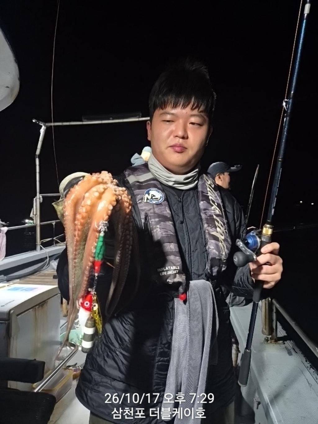낚시뚜,돌문어,쭈꾸미,삼천포 팔포항,삼천포 더블케이호,낚시뚜9