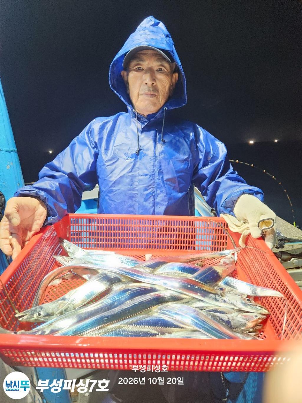 낚시뚜,갈치,통영영운리항,부성피싱7호,낚시뚜10