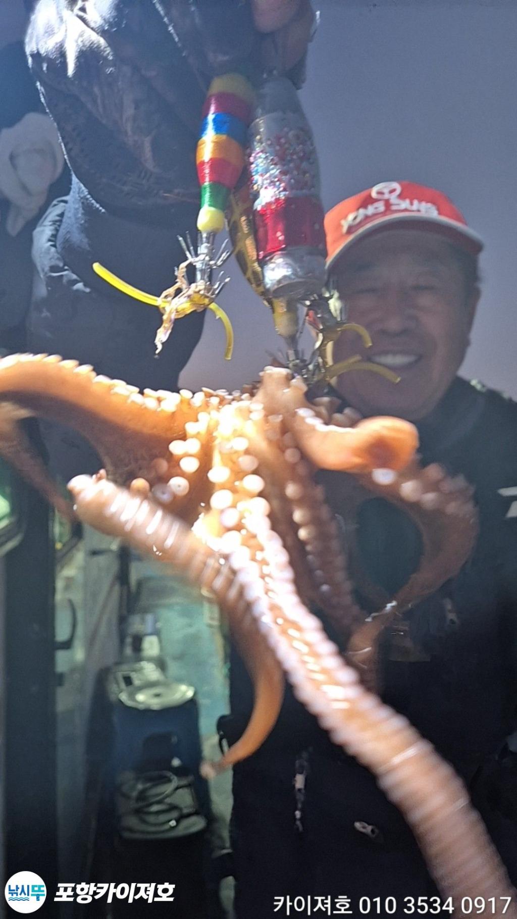 낚시뚜,돌문어,영일만항,포항카이져호,낚시뚜0