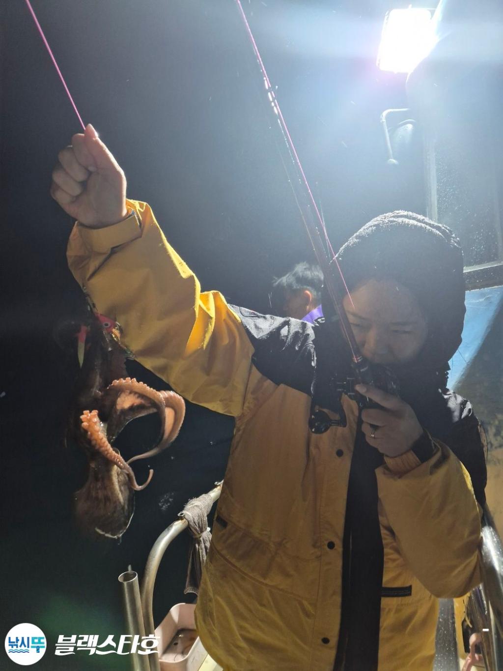 낚시뚜,돌문어,삼천포 팔포항,삼천포 블랙스타,낚시뚜5