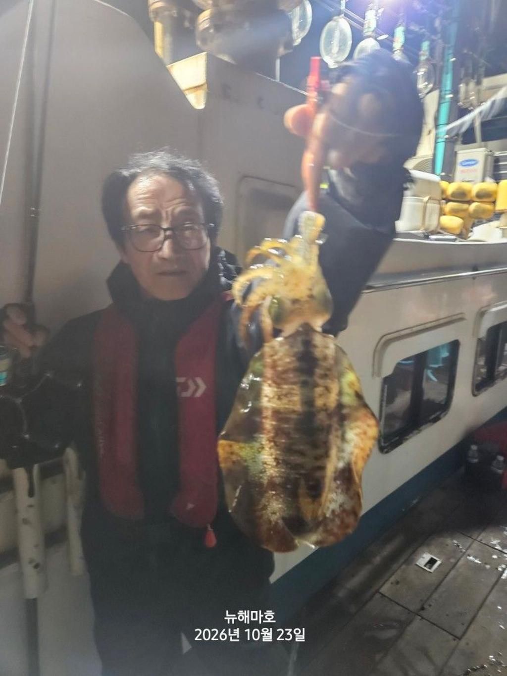 낚시뚜,무늬오징어,영일만항,뉴해마호,낚시뚜8