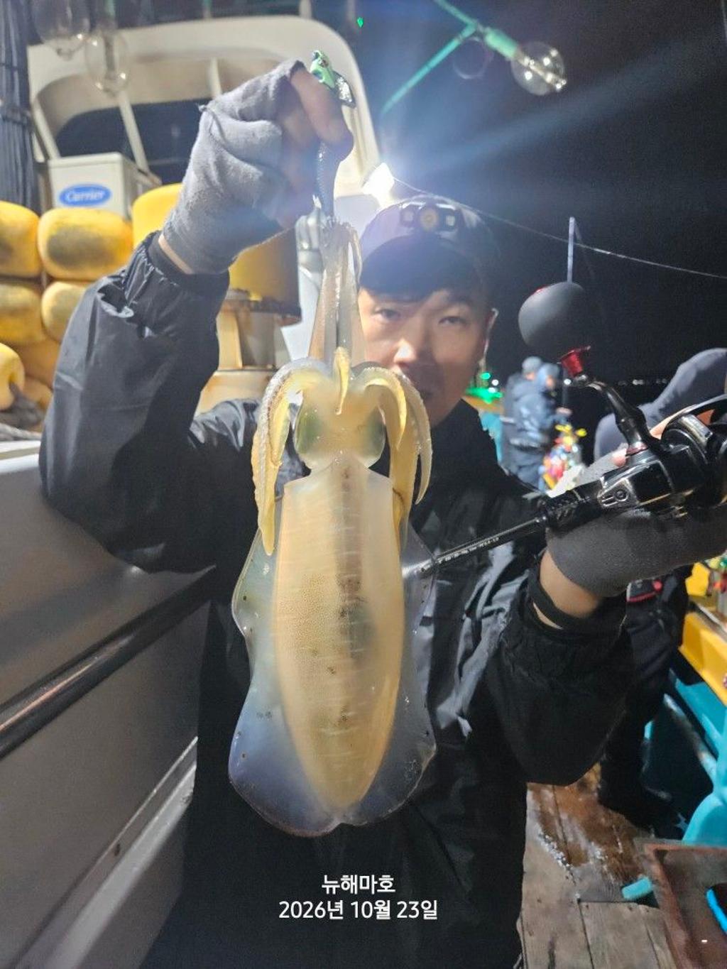 낚시뚜,무늬오징어,영일만항,뉴해마호,낚시뚜7