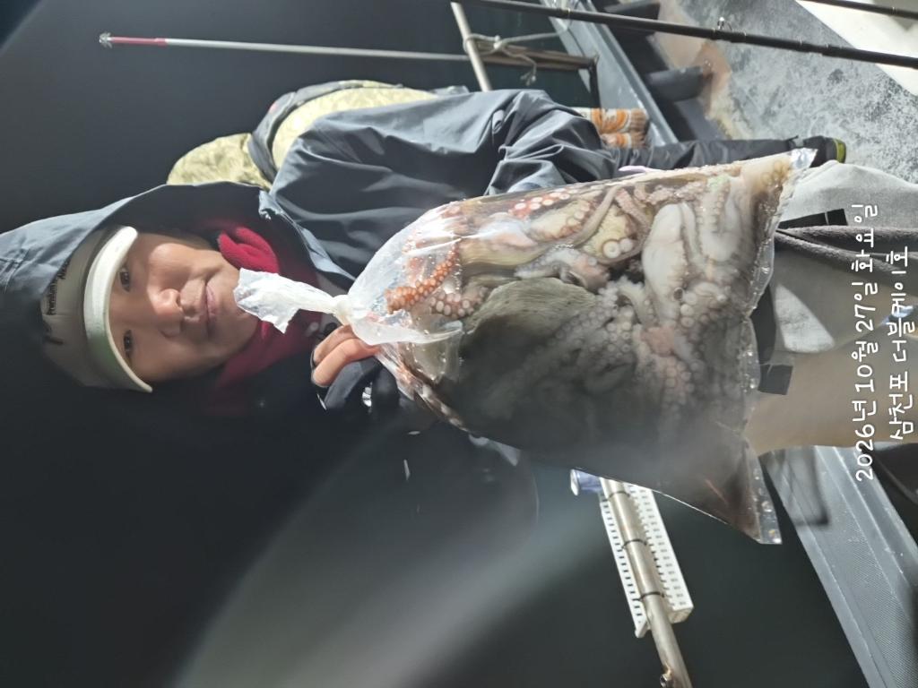 낚시뚜,돌문어,쭈꾸미,삼천포 팔포항,삼천포 더블케이호,낚시뚜15