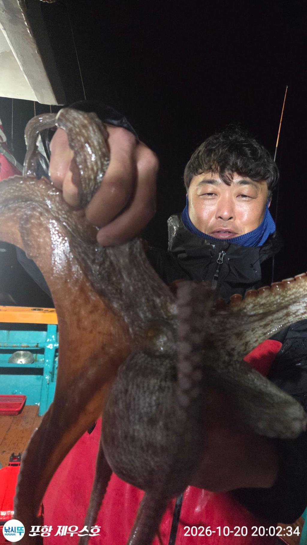 낚시뚜,돌문어,쭈꾸미,영일만항,포항 제우스호,낚시뚜10