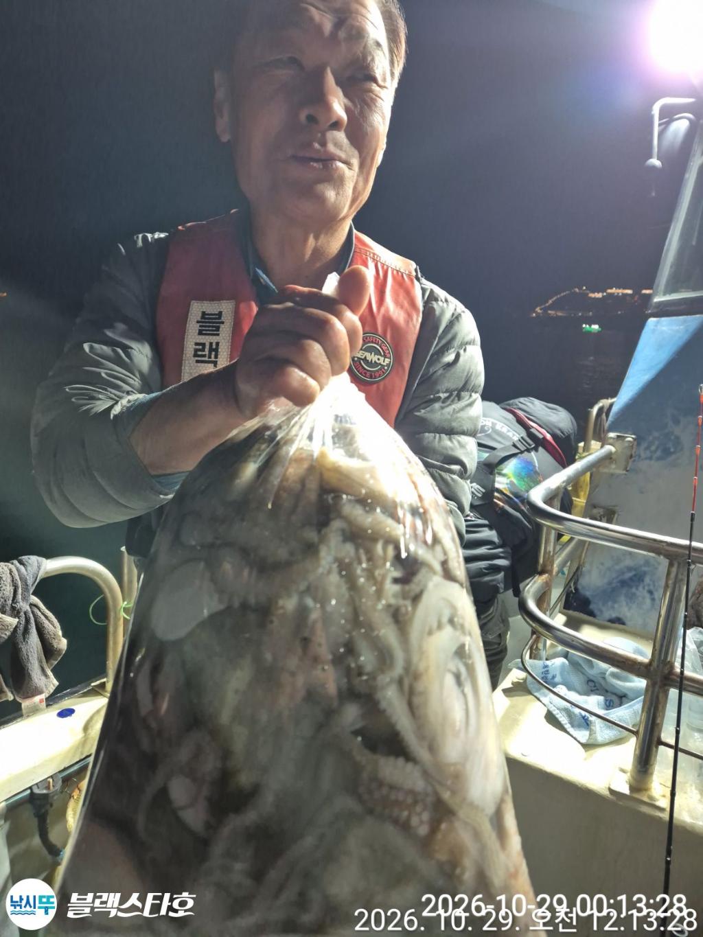 낚시뚜,돌문어,삼천포 팔포항,삼천포 블랙스타,낚시뚜4