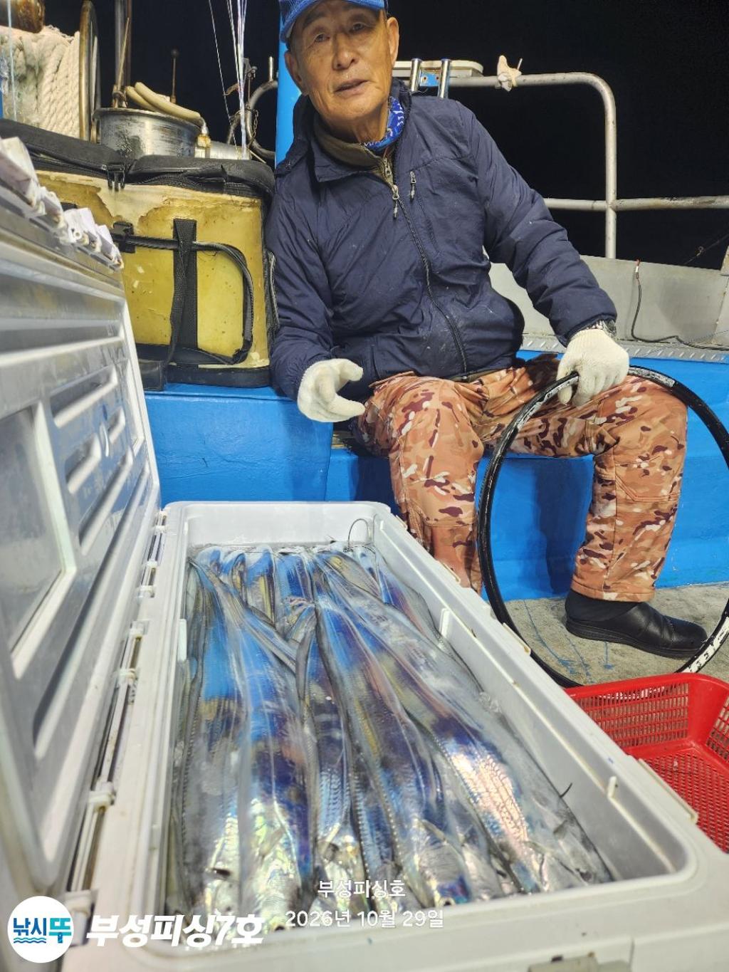 낚시뚜,갈치,통영영운리항,부성피싱7호,낚시뚜6