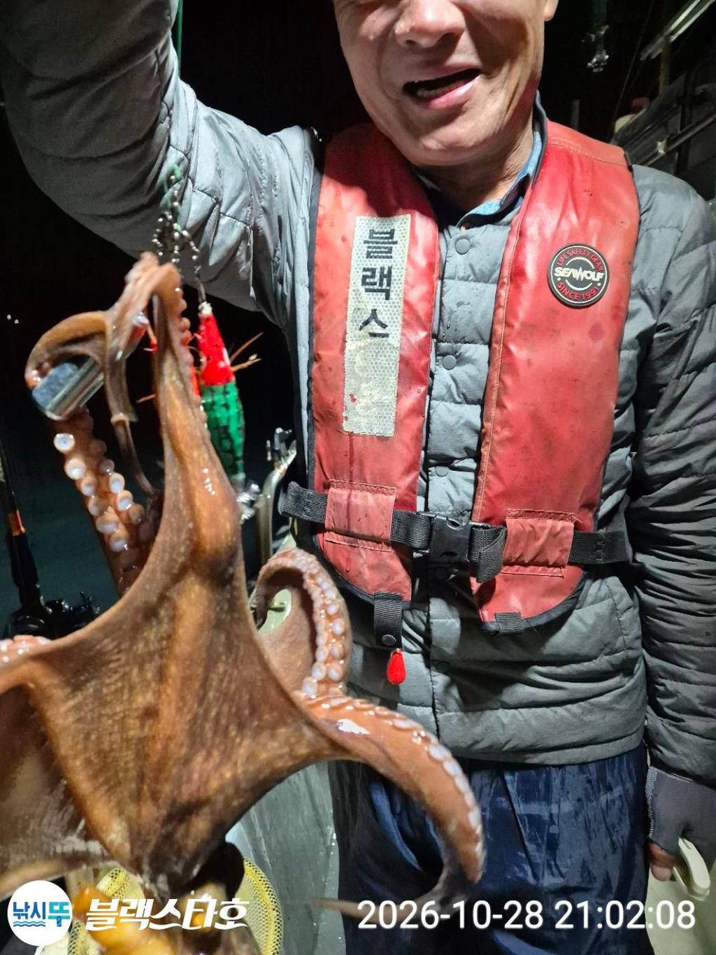 낚시뚜,돌문어,삼천포 팔포항,삼천포 블랙스타,낚시뚜12