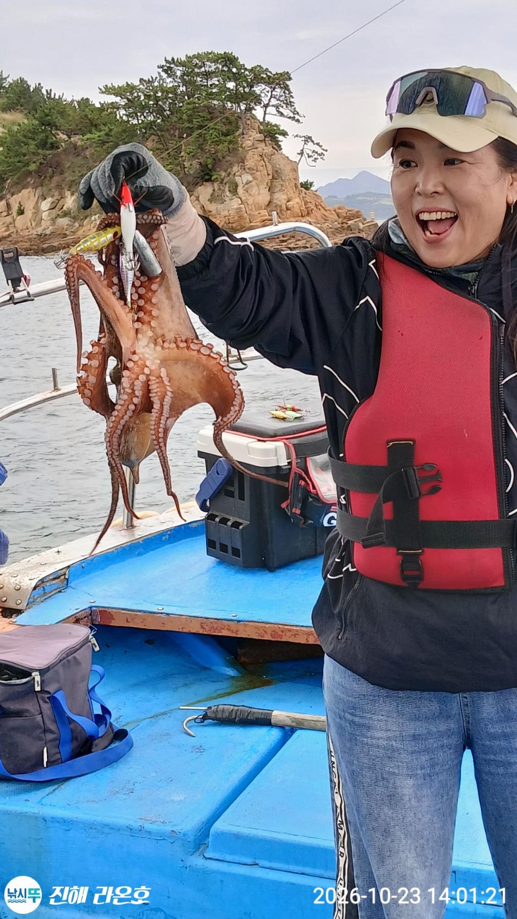 낚시뚜,돌문어,삼포항,진해 라온호,낚시뚜6