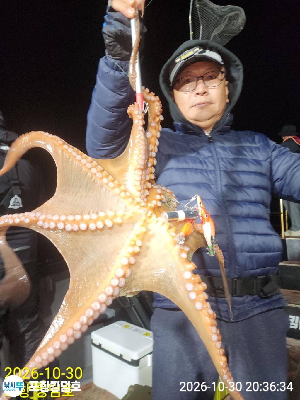 낚시뚜,돌문어,쭈꾸미,영일만항,포항 킹덤호,낚시뚜17